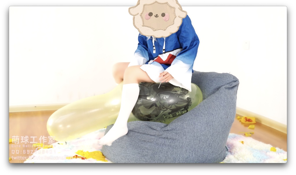 サメがMQ 24風船を11個爆発させた(動画の販売)