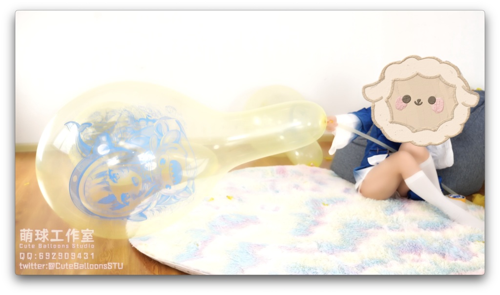 サメがMQ 24風船を11個爆発させた(動画の販売)