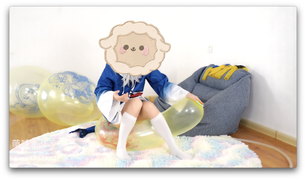 サメがMQ 24風船を11個爆発させた(動画の販売)