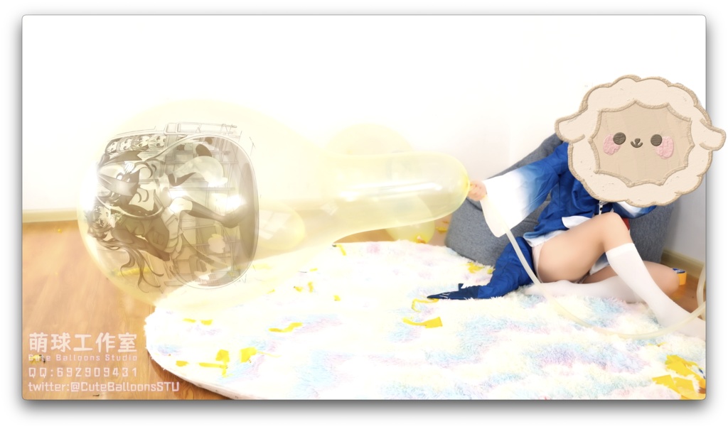 サメがMQ 24風船を11個爆発させた(動画の販売)