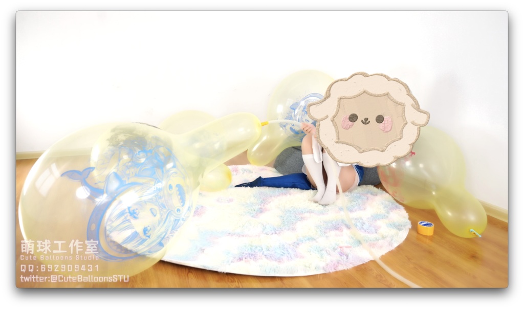 サメがMQ 24風船を11個爆発させた(動画の販売)