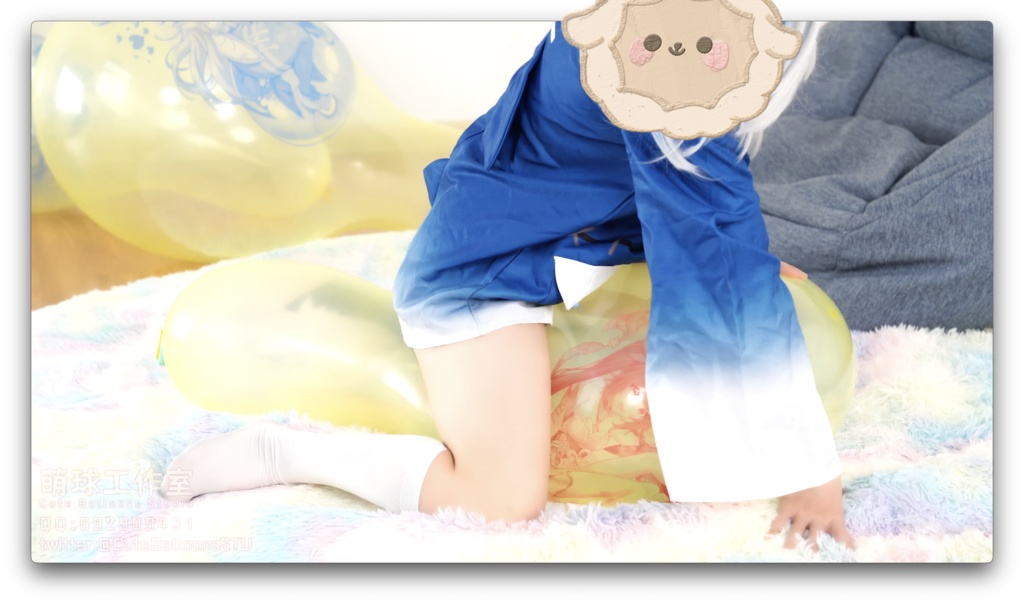 サメがMQ 24風船を11個爆発させた(動画の販売)