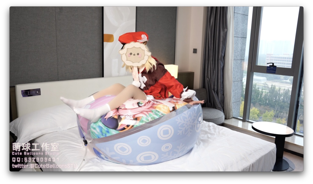 クレーPOPビーチボール