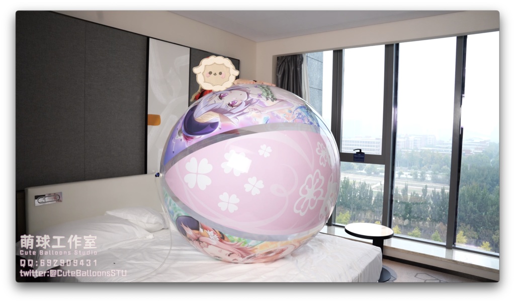 クレーPOPビーチボール