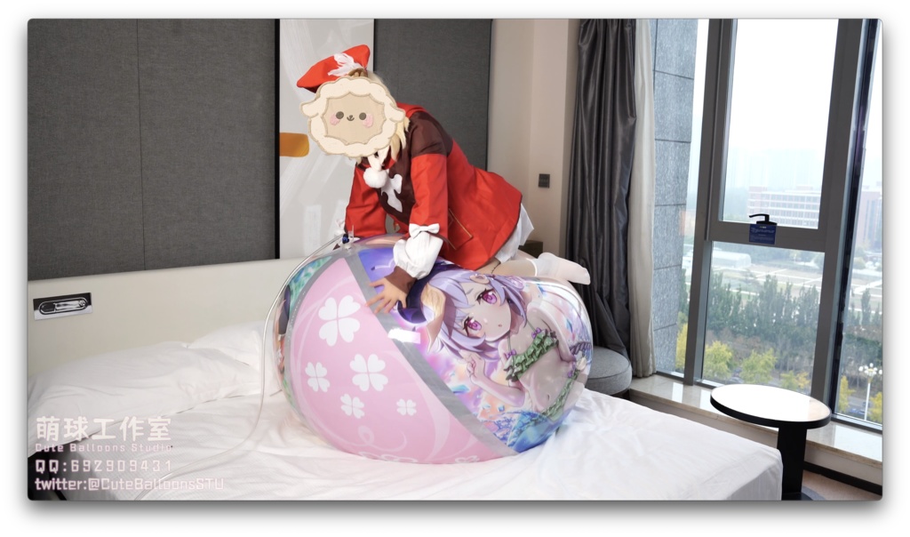 クレーPOPビーチボール