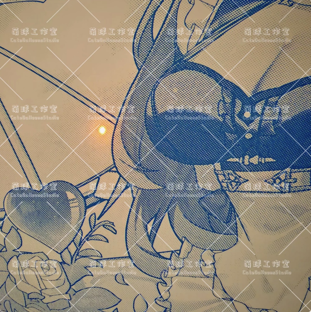 【現物】【現物】ホ○ル(青いインクです)(F3-02)