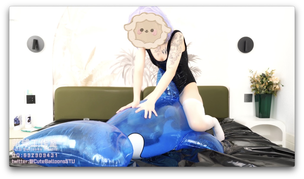 水着粘液ブルークジラ