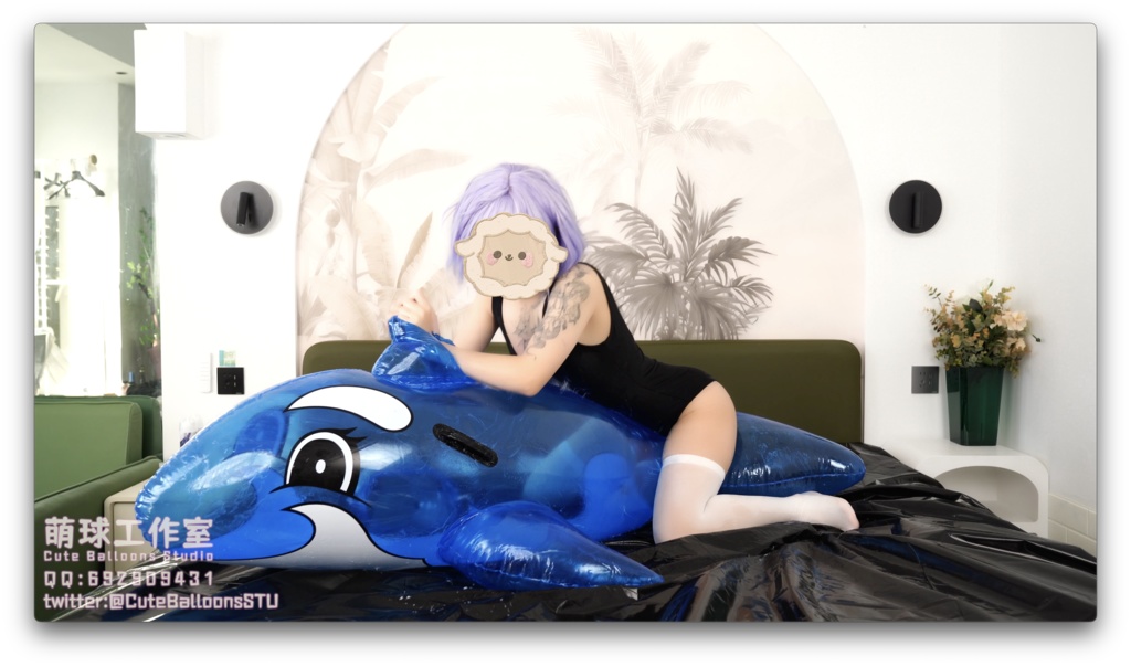水着粘液ブルークジラ