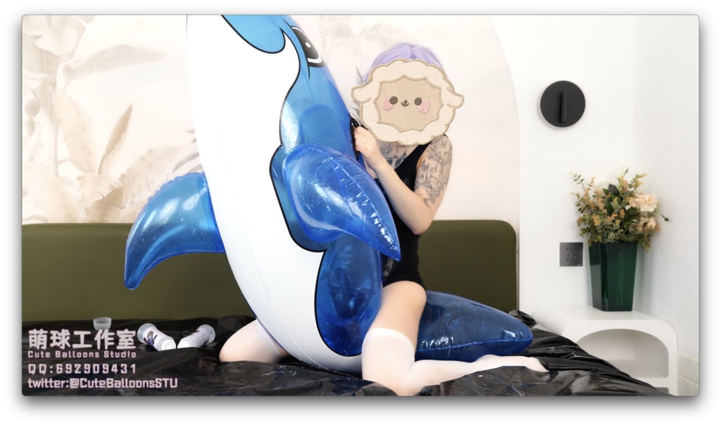 水着粘液ブルークジラ