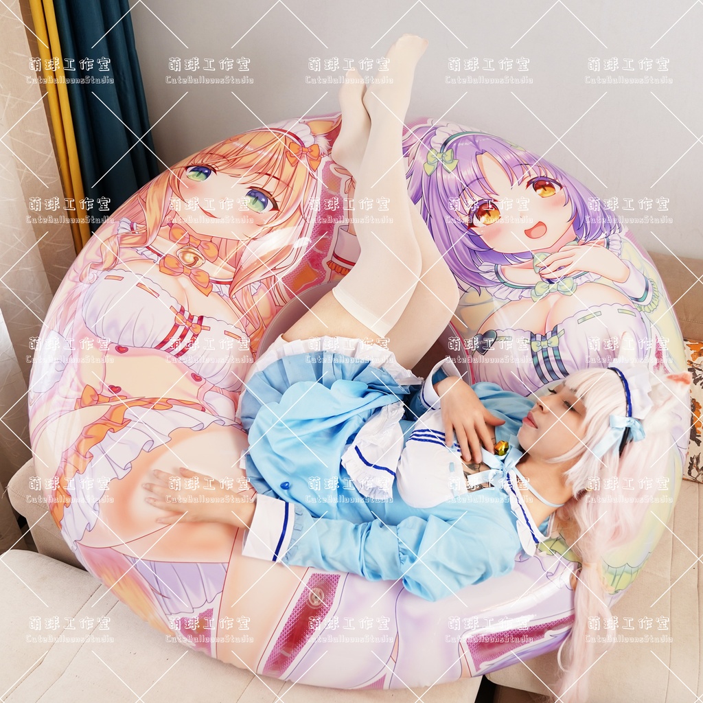 【送料無料】【浮き輪】ネコ娘:メイプル&シナモン【締め切り日:2025.11.30】