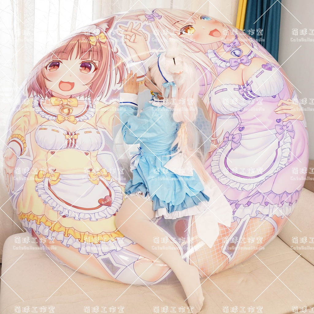 【送料無料】【浮き輪】ネコ娘:アズキ&ココナツ【締め切り日:2025.11.30】