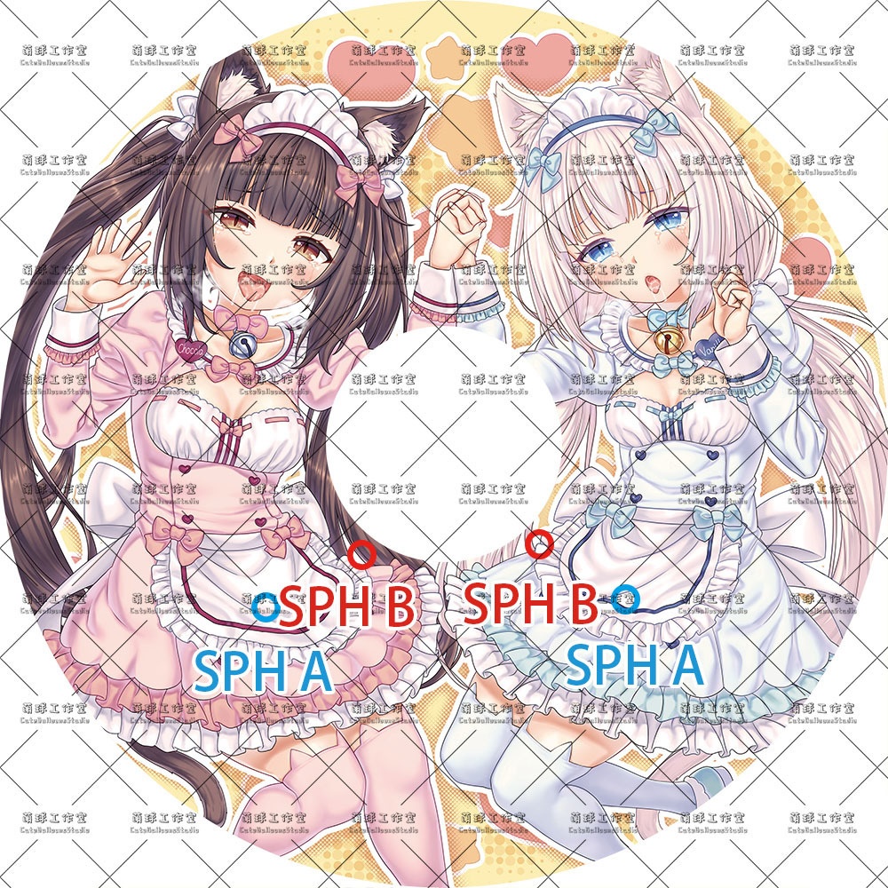 【送料無料】【浮き輪】ネコ娘:ショコラ&バニラ【差分】【締め切り日:2025.11.30】