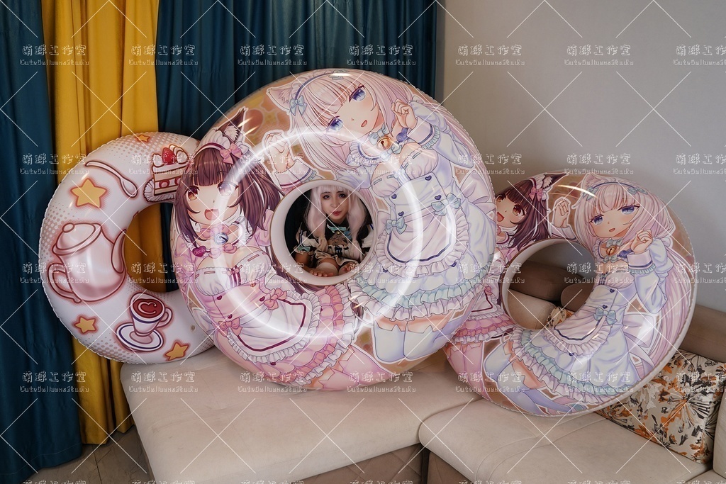 【送料無料】【浮き輪】ネコ娘:ショコラ&バニラ【期間限定復刻】【締め切り日:2025.11.30】 