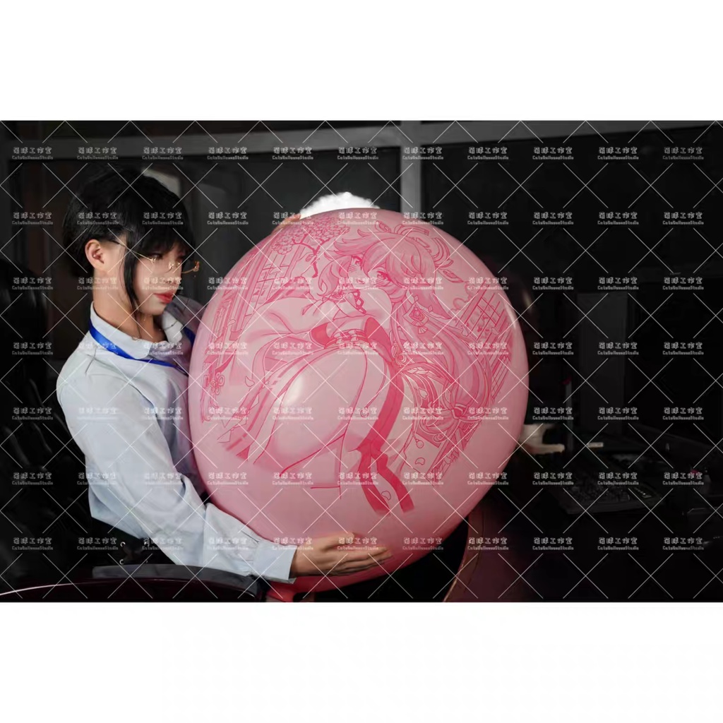 【現物】八重神子(バラ色インク)