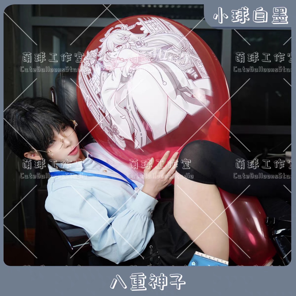 【現物】八重神子（白インキ、反転印刷）