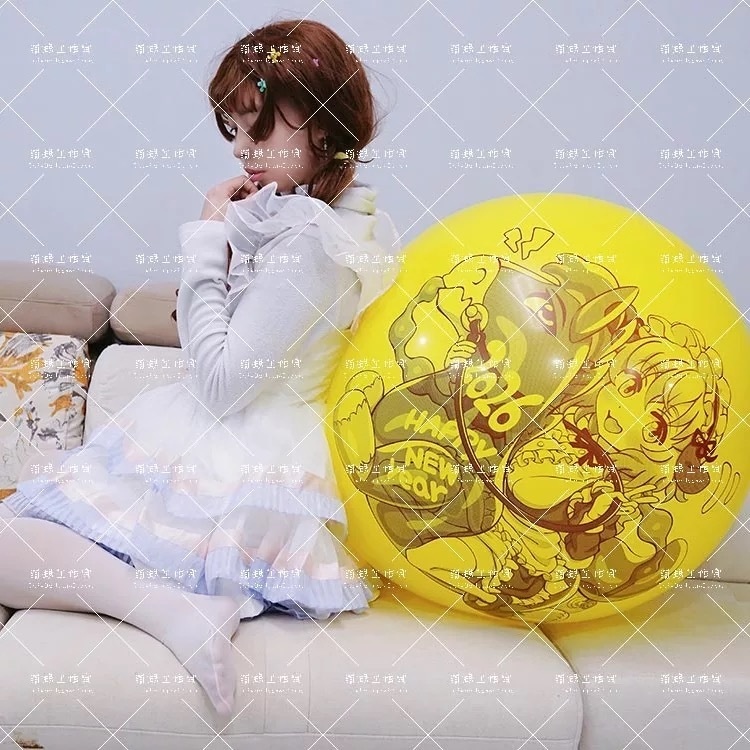 【現物】2026年の心兎馬年賀年(茶色インク)