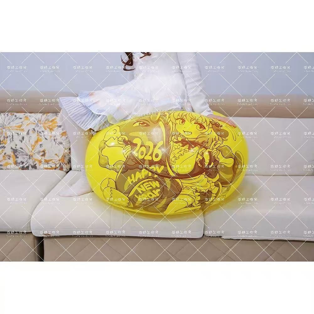 【現物】2026年の心兎馬年賀年（茶色インク）