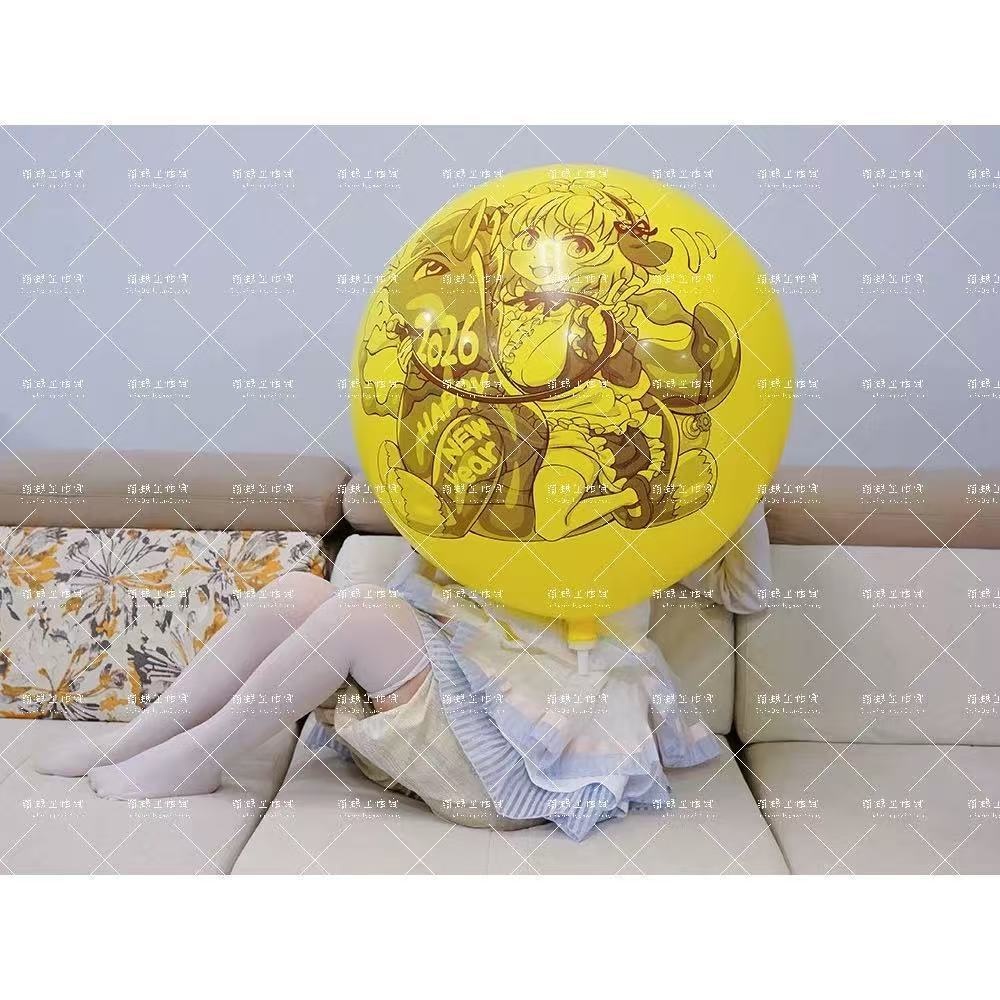 【現物】2026年の心兎馬年賀年(茶色インク)