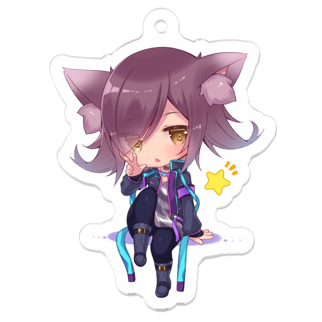 めちゃくちゃ可愛いゆうりちゃんアクリルキーホルダー②