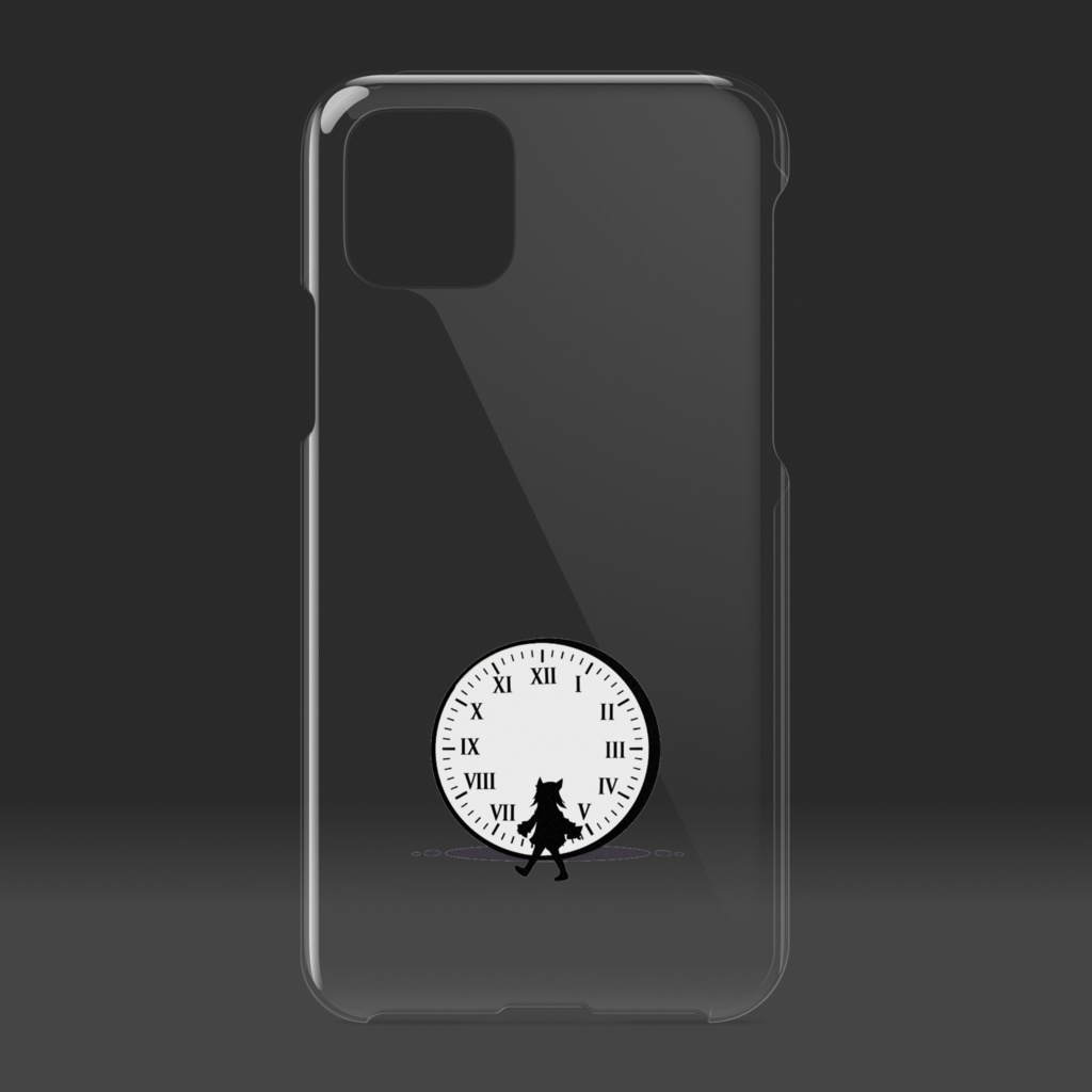 クリアスマホケース①