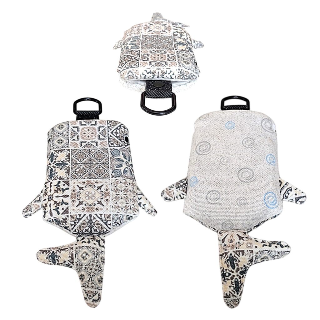 パスケース リール付き カードケース 定期入れ ジンベイザメ