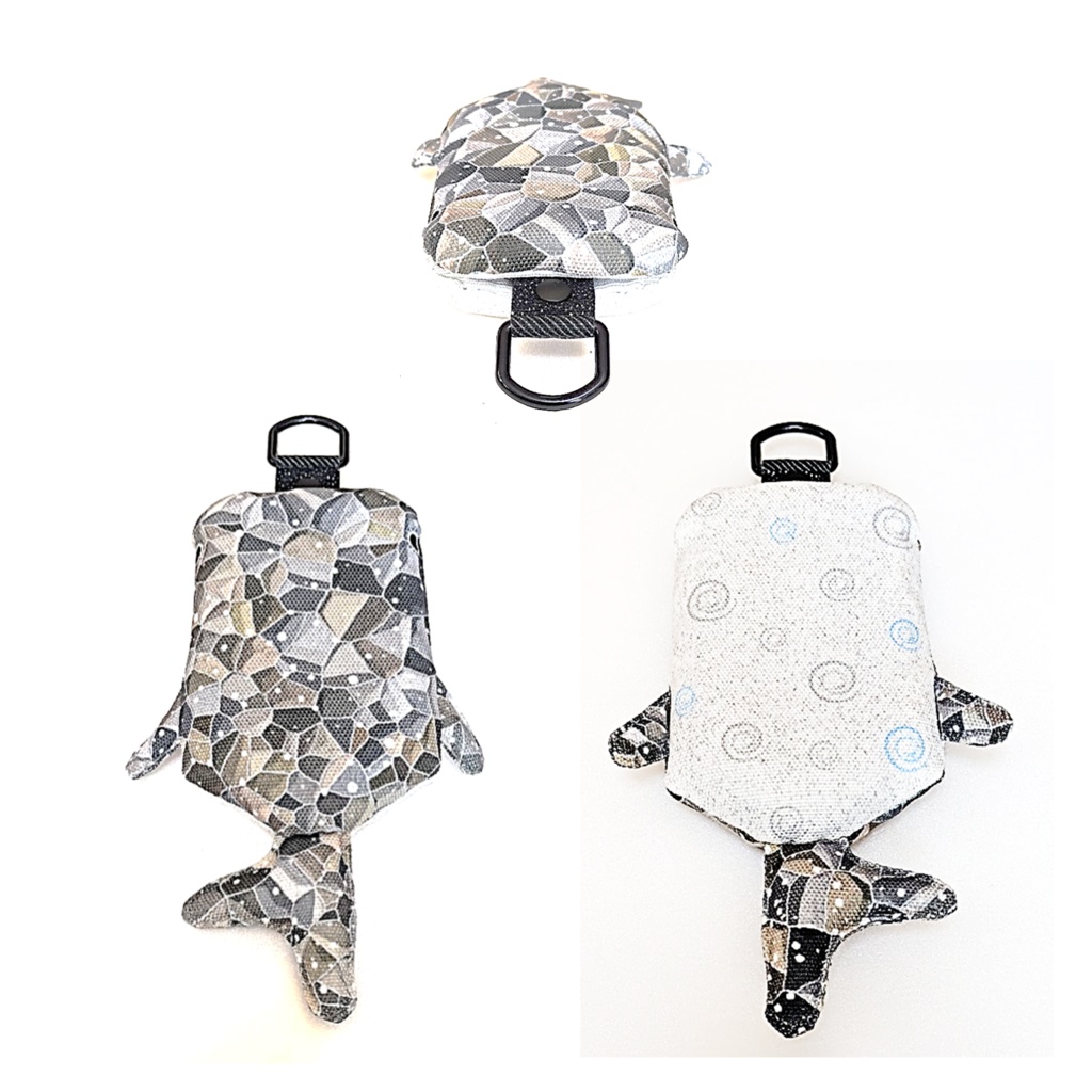 パスケース リール付き カードケース 定期入れ ジンベイザメ