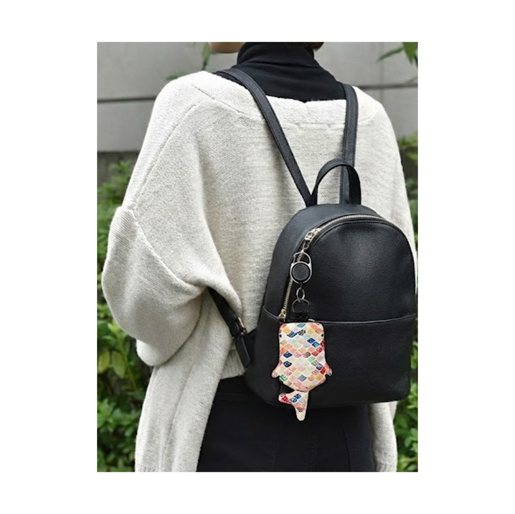 パスケース リール付き カードケース 定期入れ ジンベイザメ