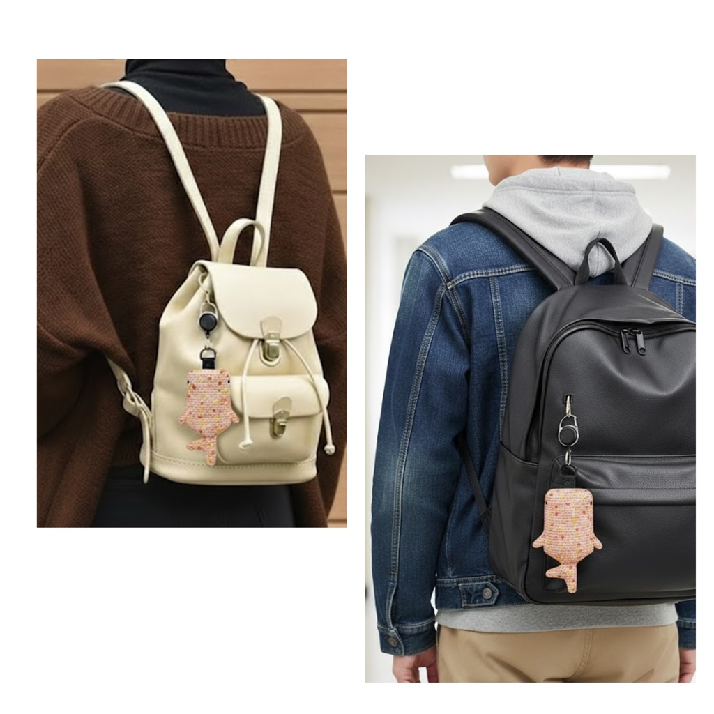 パスケース リール付き カードケース 定期入れ ジンベイザメ