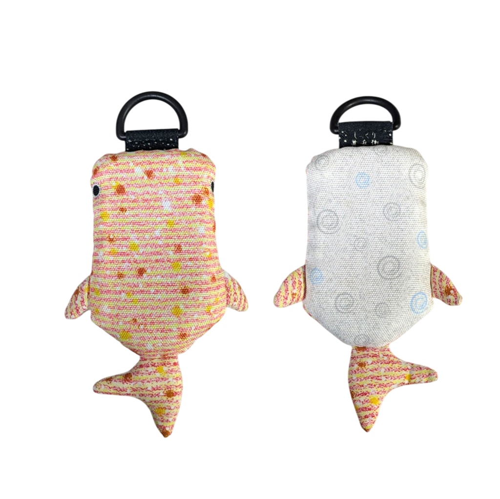 パスケース リール付き カードケース 定期入れ ジンベイザメ