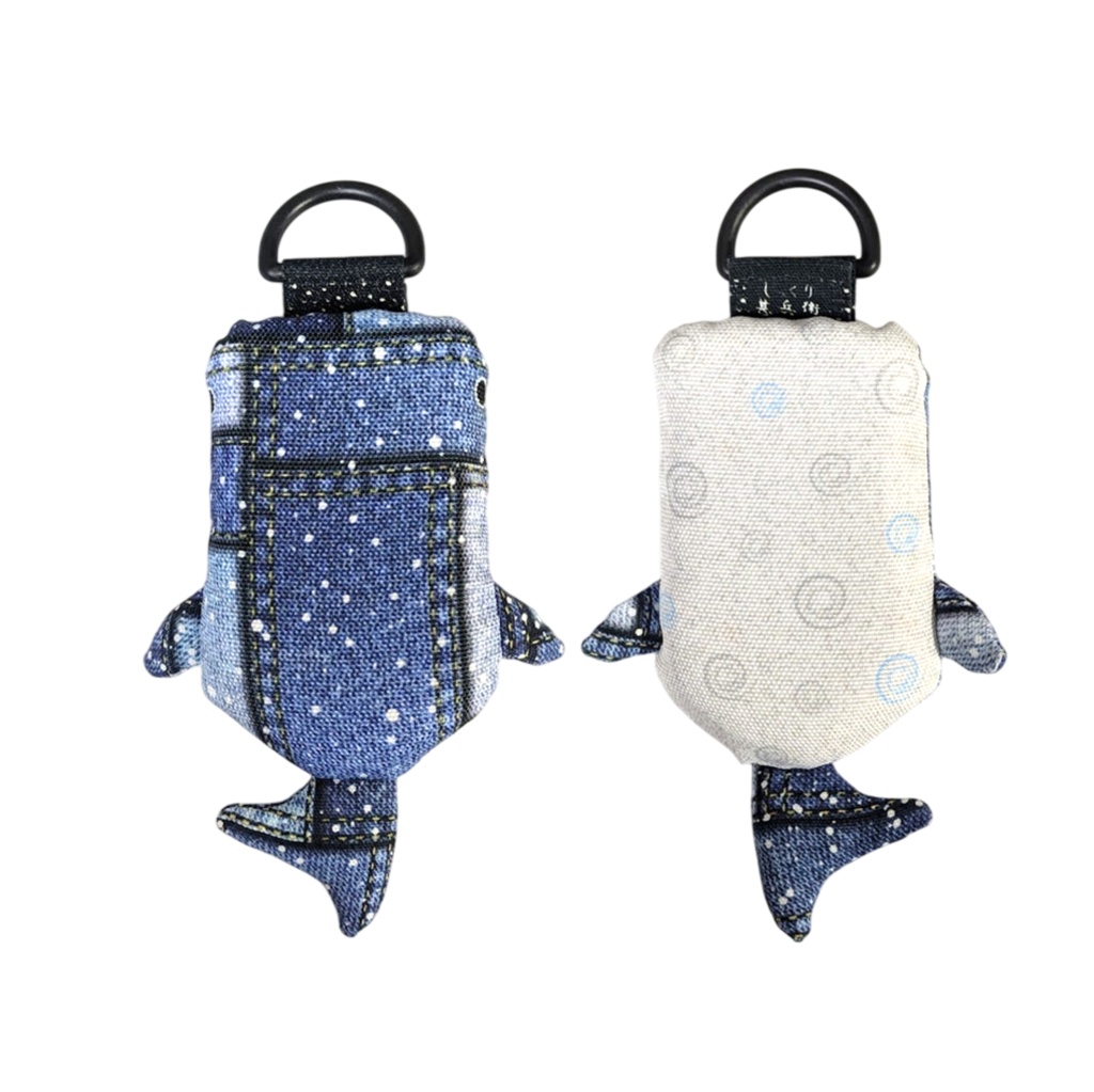 パスケース リール付き カードケース 定期入れ ジンベイザメ