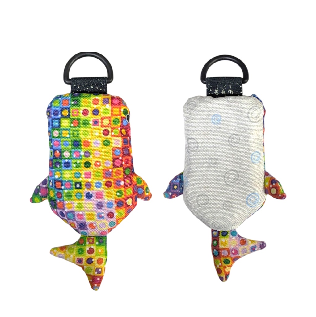 パスケース リール付き カードケース 定期入れ ジンベイザメ