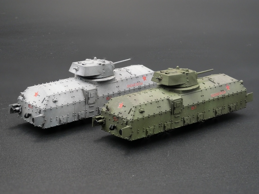 1/144 ソ連軍装甲列車 クラースナヤ・ズヴェズダ