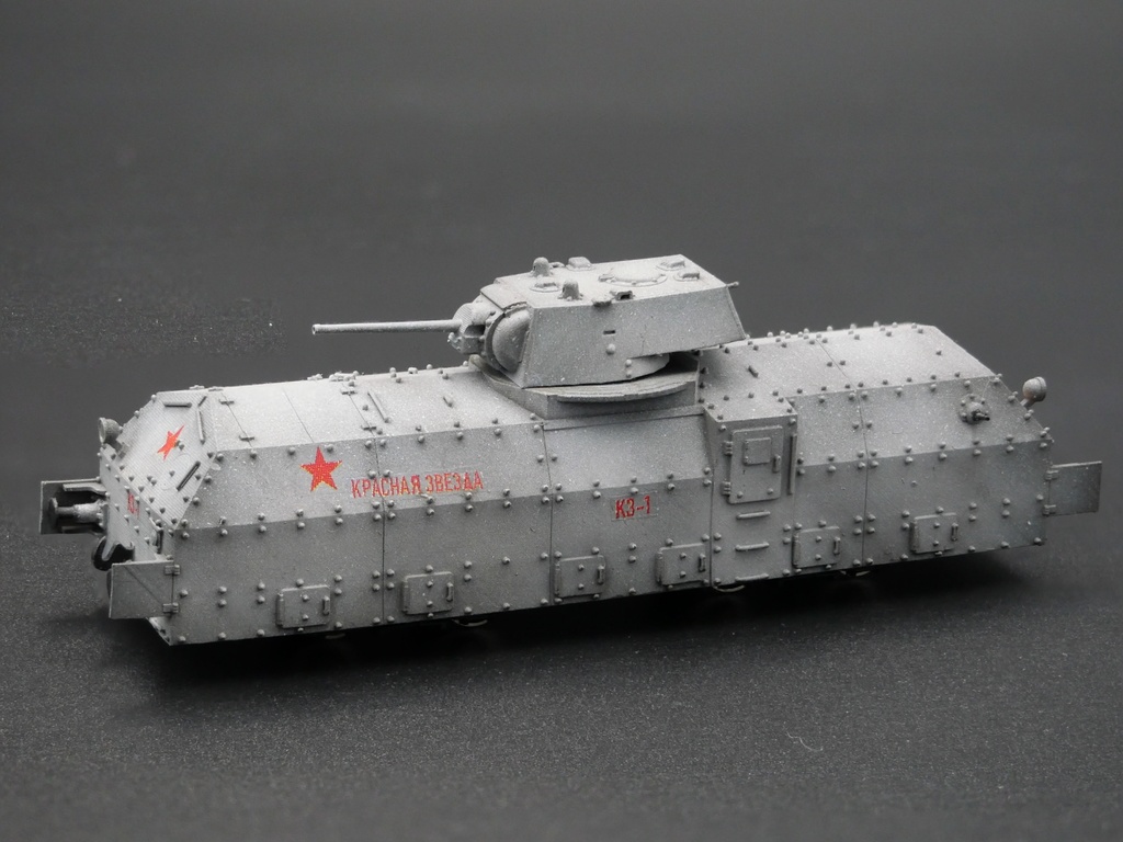 1/144 ソ連軍装甲列車 クラースナヤ・ズヴェズダ