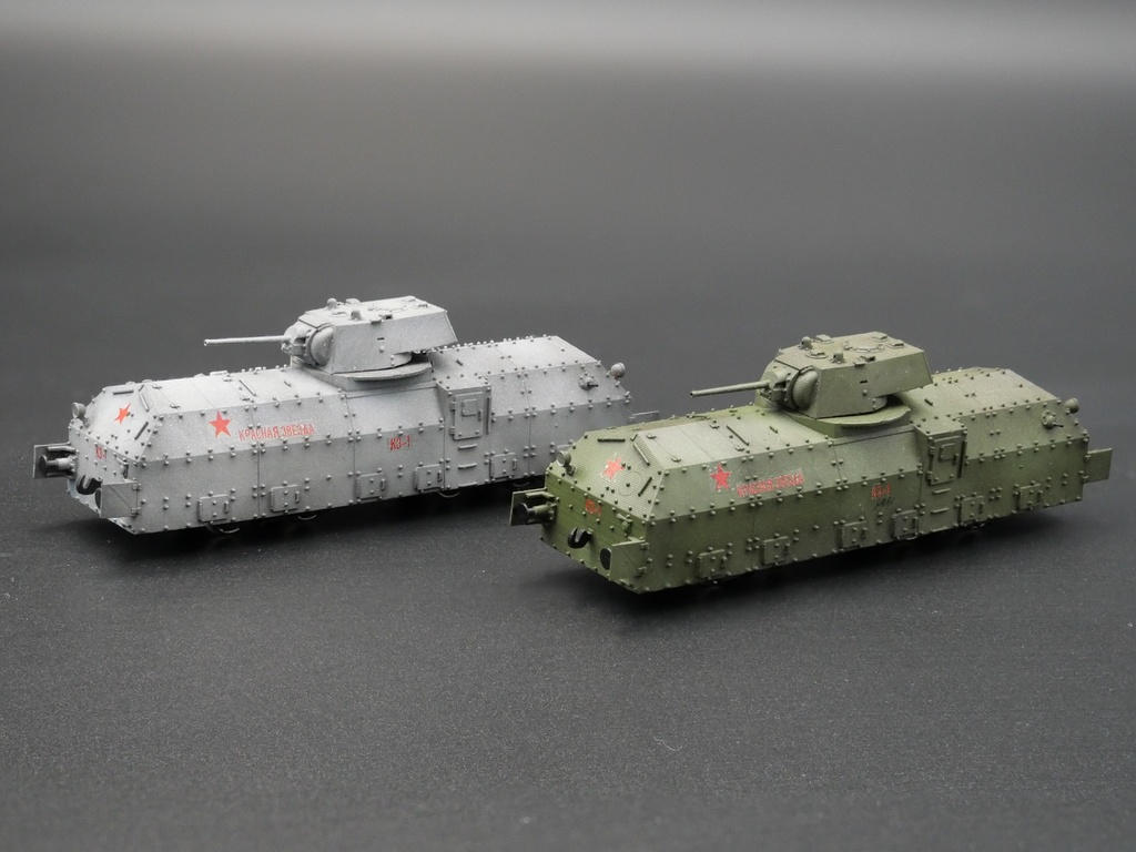 1/144 ソ連軍装甲列車 クラースナヤ・ズヴェズダ