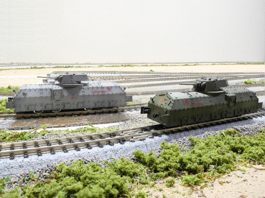 1/144 ソ連軍装甲列車 クラースナヤ・ズヴェズダ