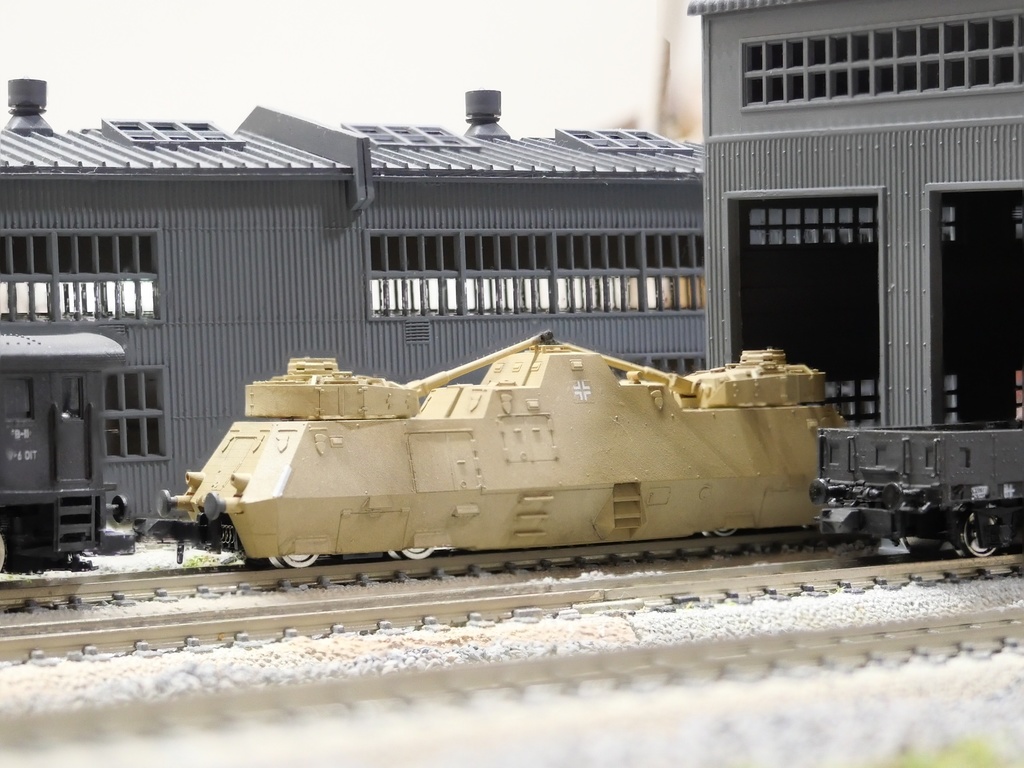 1/144 ドイツ Panzerjager-Triebwagen 51 動力無し 組み立てキット