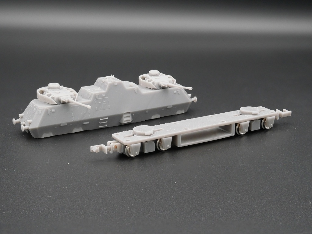 1/144 ドイツ Panzerjager-Triebwagen 51 動力無し 組み立てキット