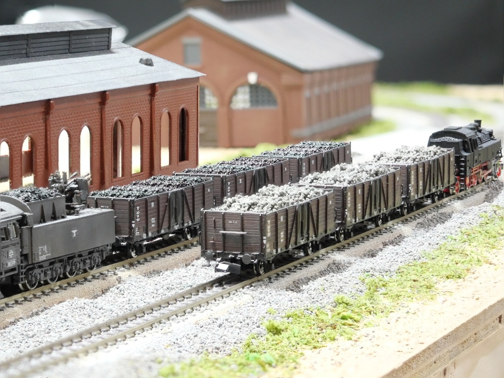 1/144 ドイツ GONDOLA Ommr 無蓋貨車 組み立てキット 3両セット