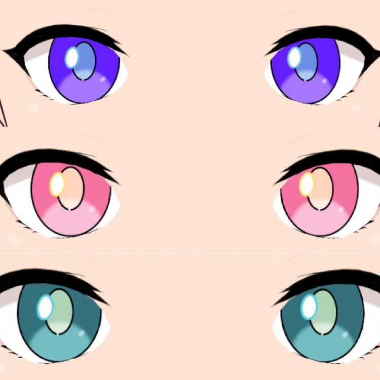 VRoid Gem Eye Texture