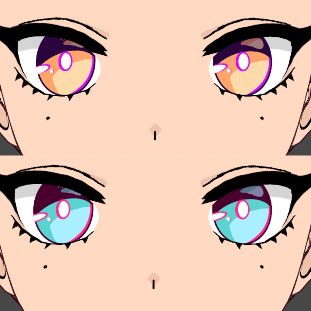VRoid Punk Eye Texture