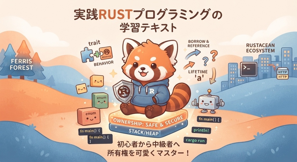 【電子書籍】実践Rustプログラミング学習 (初級~中級向け、中級~上級向けのセット)