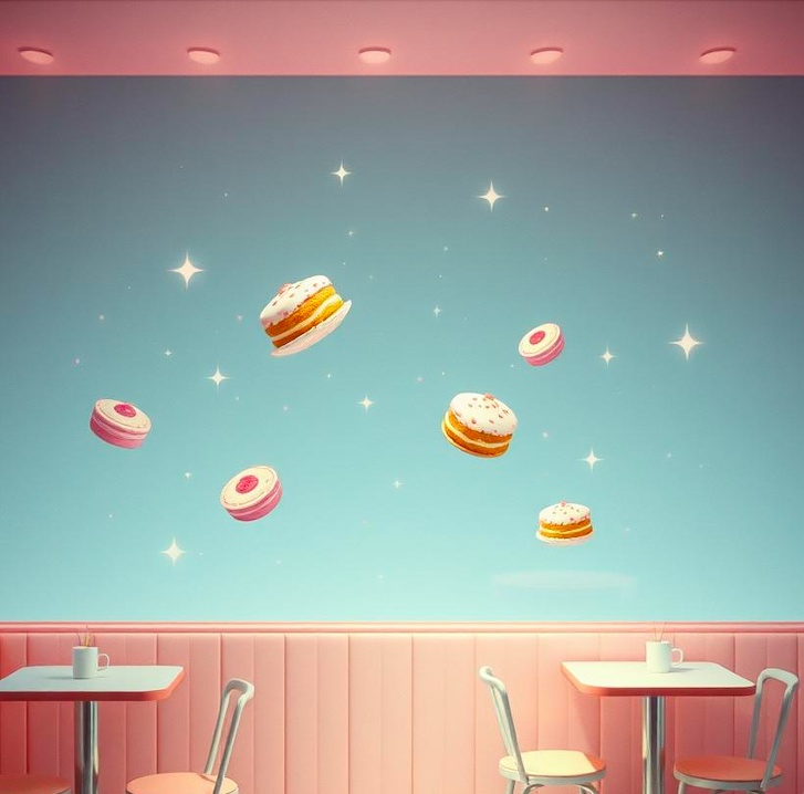 🎵 Free『Macarons in a Dream』 / Fantasy Café BGM - Macaron Waltz for Sleep & Study