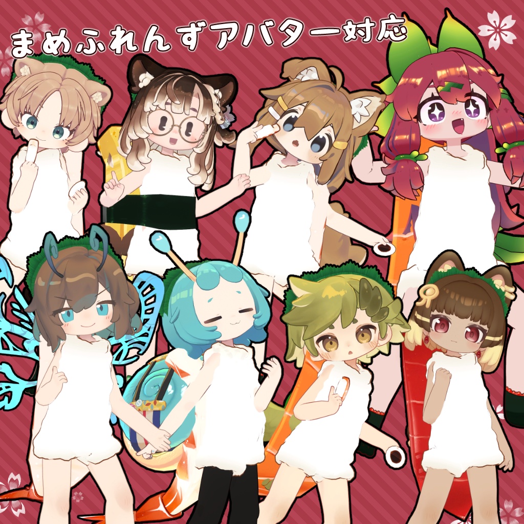 【40アバター対応】寿司衣装【衣装】