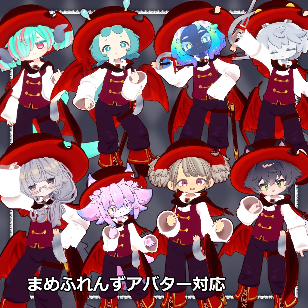 【40アバター対応】ハロウィン衣装【衣装】