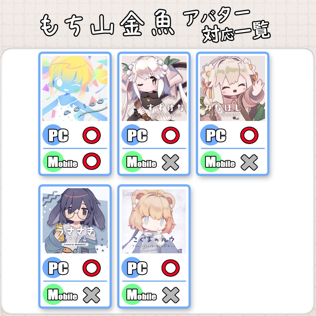 【35アバター対応】クマ衣装【衣装】