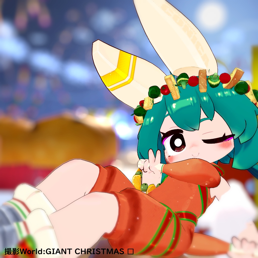 【34アバター対応】クリスマスターキー衣装【衣装】