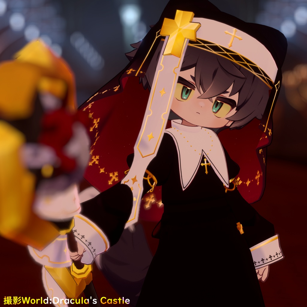 【34アバター対応】ハロウィンシスター衣装【衣装】