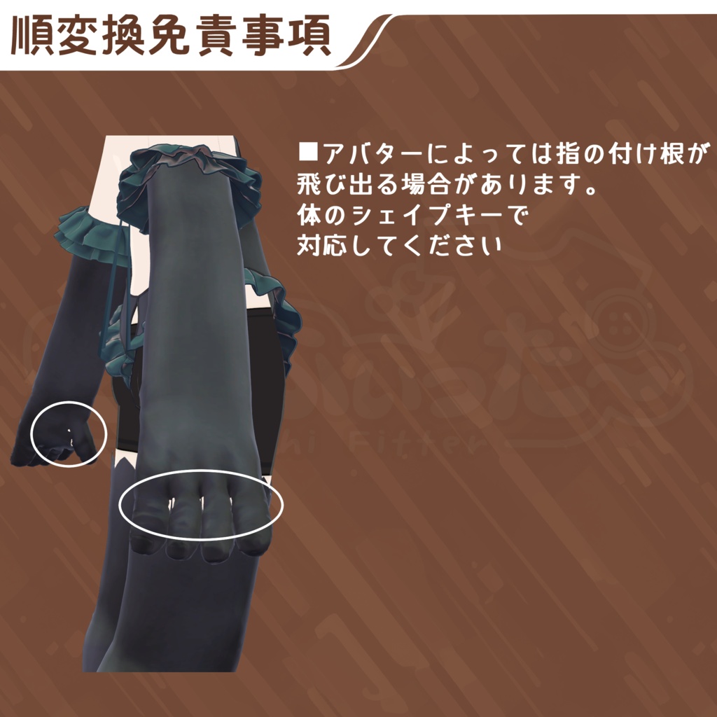 あふろだアバター用もちふぃった~変換プロファイル