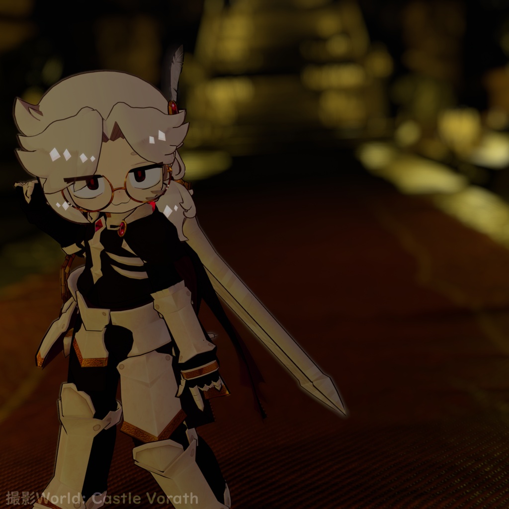 SALE!!【41アバター対応】ハロウィンの白骸騎士【衣装】