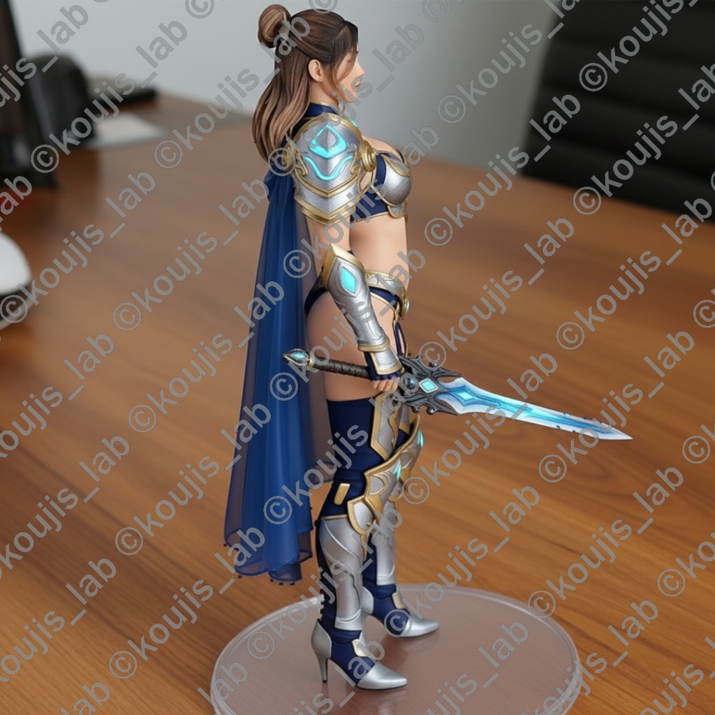 koujis_lab イメージキャラクター「ココラちゃん」コスプレフィギュア・意匠画像(非独占ライセンス販売)※重用途使用 Cocora – koujis_lab Original Character Cosplay Figure & Design Image (Non-Exclusive Heavy-Use License)